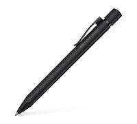 FABER-CASTELL 144172 - Bolígrafo Grip Edition, mina XB, All Black, 1 unidad