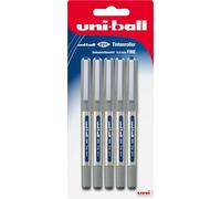 Faber-Castell Bolígrafo roller Free Ink Fine 148197 0,7 mm azul 5 unidades apto para documentos
