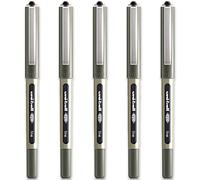 Faber-Castell Roller Free Ink Fine 148297 – 0,7 mm negro, 5 unidades, apto para documentos