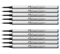 Faber-Castell 148712 - Recambio para bolígrafo Basic (10 unidades, azul)