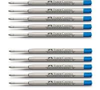Faber-Castell Recambio mediano para bolígrafo – 3 unidades, azul
