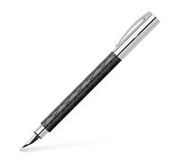Faber-Castell 148922 - Pluma de resina (trazo EF), color negro