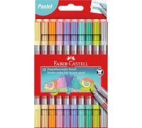 Faber-Castell Rotuladores 151112 de punta fina Colores surtidos 10 piezas