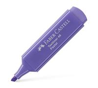Faber-Castell Marcadores fluorescentes Textliner 46 - Caja 10 tonos pastel, lila pastel
