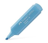 Faber-Castell 154657 - Caja con 10 Marcadores Fluorescentes - Tonos Pastel - Textliner 46 - Azul Pastel
