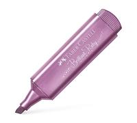 Marcador Fluorescente FABER-CASTELL Textliner Metallic Rubí Metálico