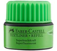 Faber-Castell 1549 63 - Tinta de repuesto para rotuladores 1543, 1546 y 1548, color verde