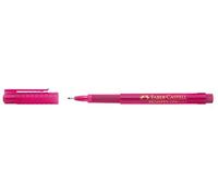 Faber-Castell 155428 - Fineliner Broadpen 1554, 0.8 mm, rosa, 1 pieza