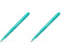 Faber-Castell 155457 - Rotulador Broadpen color turquesa pastel (Paquete de 2)