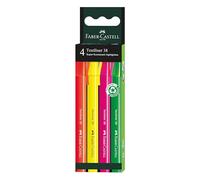 Faber-Castell Subrayadores Textliner 38 – Pack de 4 Multicolor