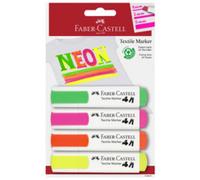 Faber-castell 159591 marcador 4 pieza(s) verde, naranja, rosa, amarill