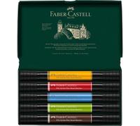 Faber-castell 162005 marcador 5 pieza(s) azul, verde, rojo, sepia, ama