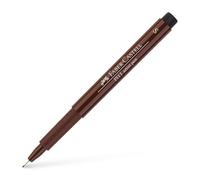 Faber-Castell 167175 - Rotulador de punta fina S, color sepia