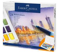 Faber Castell Case 24 Watercolors Multicolor Niños
