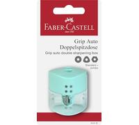 Faber-Castell 183187 - Blister Sacapuntas Doble Grip - Verde Pastel