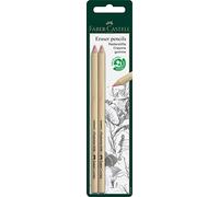 Faber-Castell Lápices goma 185698 – para borrar con precisión – Transparente