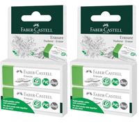 Faber-Castell 187251. Blister con 2 gomas 187250 PVC & DUST FREE. (Paquete de 2)