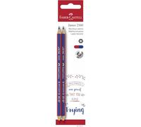 Faber-Castell 2160 - Blister 2 Ecolápices Bicolor - Fino - Rojo y Azul
