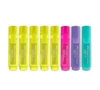 Faber-Castell 254626 - Resaltador TL 46, Pastell Promo, 8 unidades, 1 unidad