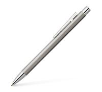 FABER-CASTELL - Bolígrafo Neo Slim de acero inoxidable, plateado mate