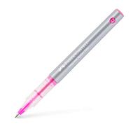 Faber-Castell 348128 - Free Ink Roller 0,7 Rosa. Pack de 12.