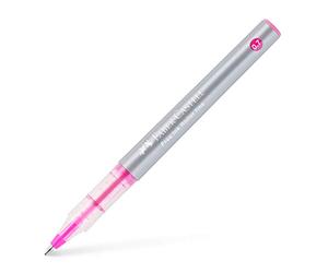 Faber-Castell 348128 - Free Ink Roller 0,7 Rosa. Pack de 12.