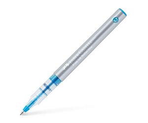 Faber-Castell 348147 - Free Ink Roller 0,7 Azul Cielo. Pack de 12.