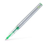 Faber-Castell 348166 - Free Ink Roller 0,7 Verde Claro. Pack de 12.