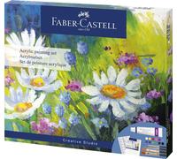 Faber-Castell 379280, Set de pinturas acrílicas Faber-Castell, 18 piezas