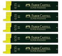 Faber-Castell 9065 - Minas, 0,5 mm HB, 5 Dosen, 5