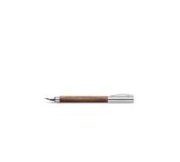 FABER-CASTELL Ambition Nogal Pluma Estilográfica Ancho de Trazo F, Marrón marrón