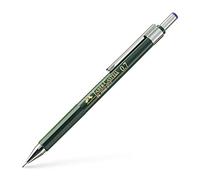 Faber-Castell B-136700 - Portaminas TK-Fine con Goma de Borrar y 3 Minas Finas de Trazo 0.7 mm - Graduación HB