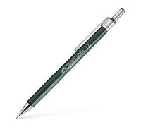 Faber-Castell B-136900 - Portaminas TK-Fine con Goma de Borrar y 3 Minas Finas de Trazo 0.9 mm - Graduación HB