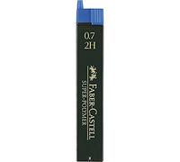 Faber-Castell B-9067-2H - Blíster tubo de 12 minas 0.7 mm - Negro - 2H