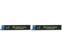 Faber-Castell B-9067-HB - Blíster tubo de 12 minas, 0.7 mm HB, color negro (Paquete de 2)
