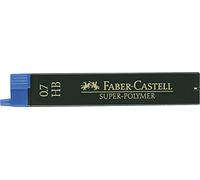 Faber-Castell B-9067-HB - Blíster Tubo de 12 Minas 0.7mm - Negro - HB