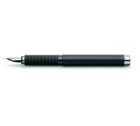 Faber-Castell Basic - Pluma estilográfica de trazo extra fino, negro