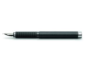 Faber-Castell Basic - Pluma estilográfica de trazo extra fino, negro