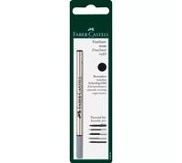 Faber Castell Blister 1 Recambio Fineliner Negro, Tinta Fluida, A Prueba de Documentos