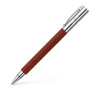 FABER-CASTELL - Bolígrafo de tinta Ambition, peral | Cuerpo de madera de pera y punta de rodillo de alta calidad de 0,5 mm