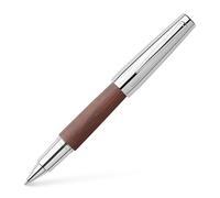 Faber-Castell Roller E-motion 148215 – Cuerpo en madera de peral, marrón oscuro