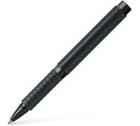 FABER-CASTELL - Bolígrafo de tinta Essentio de aluminio, negro
