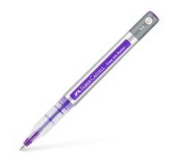 FABER-CASTELL - Bolígrafo de tinta Free Ink violeta 0,4 mm