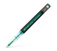FABER-CASTELL - Bolígrafo de tinta líquida Free Ink verde, 0,2 mm