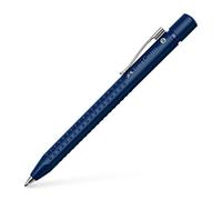 FABER-CASTELL - Bolígrafo GRIP 2011 Klassik azul XB | Mina XB resistente a la tinta y zona de agarre para una escritura cómoda
