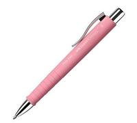 Faber Castell Bolígrafo Poly Ball Colours XB Tinta Azul Recargable Rosa Fabricado con 64% de Plástico Reciclado