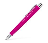 Faber-Castell - Bolígrafo Poly Ball rosa, 1 unidad
