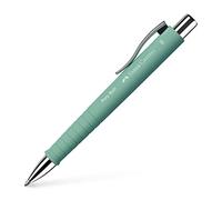 Faber-Castell - Bolígrafo Poly Ball verde menta, 1 unidad | Cartucho XB recambiable, apto para documentos oficiales, con forma triangular ergonómica para una escritura cómoda