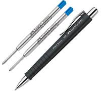 Faber-Castell - Bolígrafo Poly Ball XB (negro)