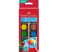 Faber-Castell – Caja de pintura para acuarela – 12 colores – versión pequeña